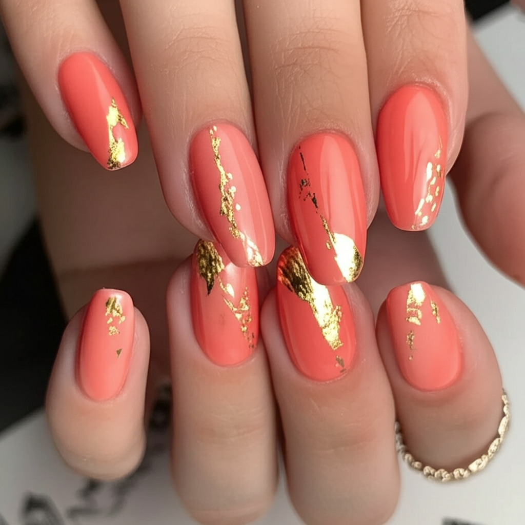 Abstract Artistic Nail Design